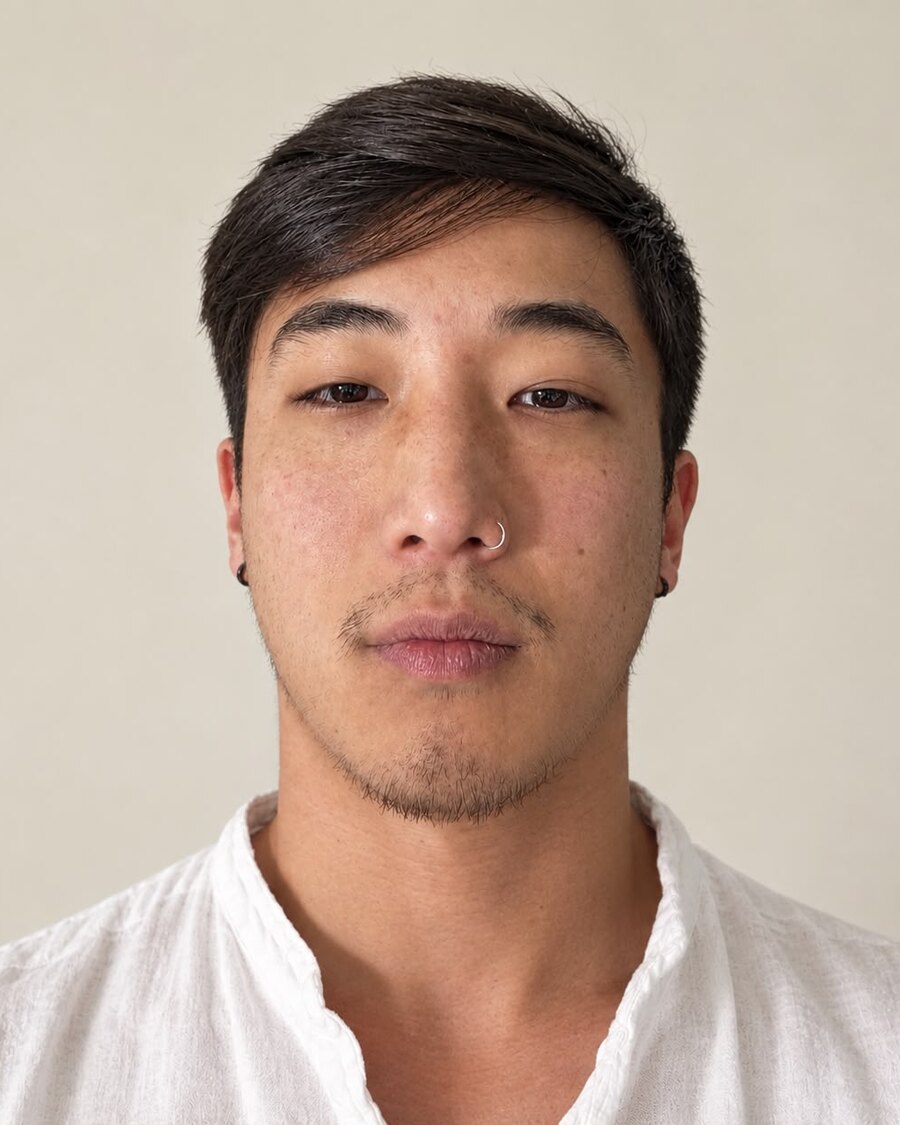 Kin Ishii, creator UGC — retrato em enquadramento vertical